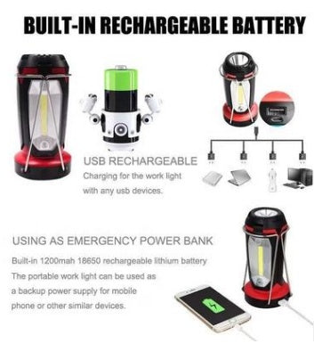 Outdoor multi-function LED tool light