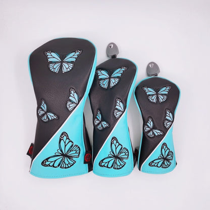 Golf Club Sleeve Butterfly Wooden Pole