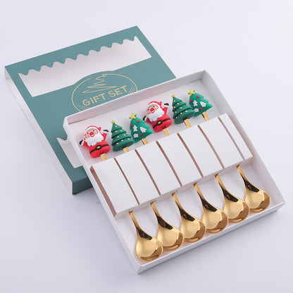 Essert Spoon Fruit Fork Set