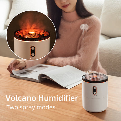 Volcanic Flame Aroma Essential Oil Diffuser USB Portable