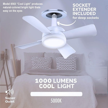 Socket Fan Light