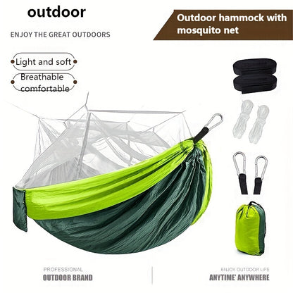 Camping Hammock Portable Double Hammock With Mosquito