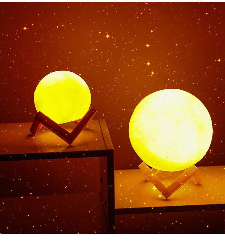 3D Print Rechargeable Moon Lamp