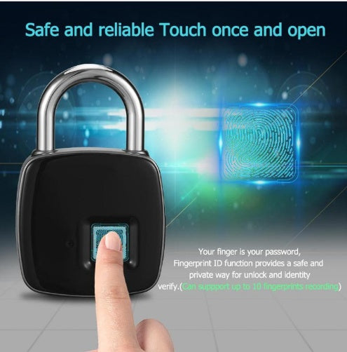 Fingerprint padlock smart lock