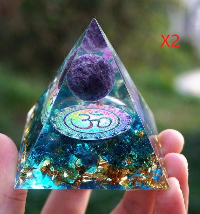 Natural  Crystals Centerpiece Energy Generator