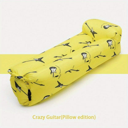 Portable Inflatable Sofa Camping Sleeping Pad Mattress