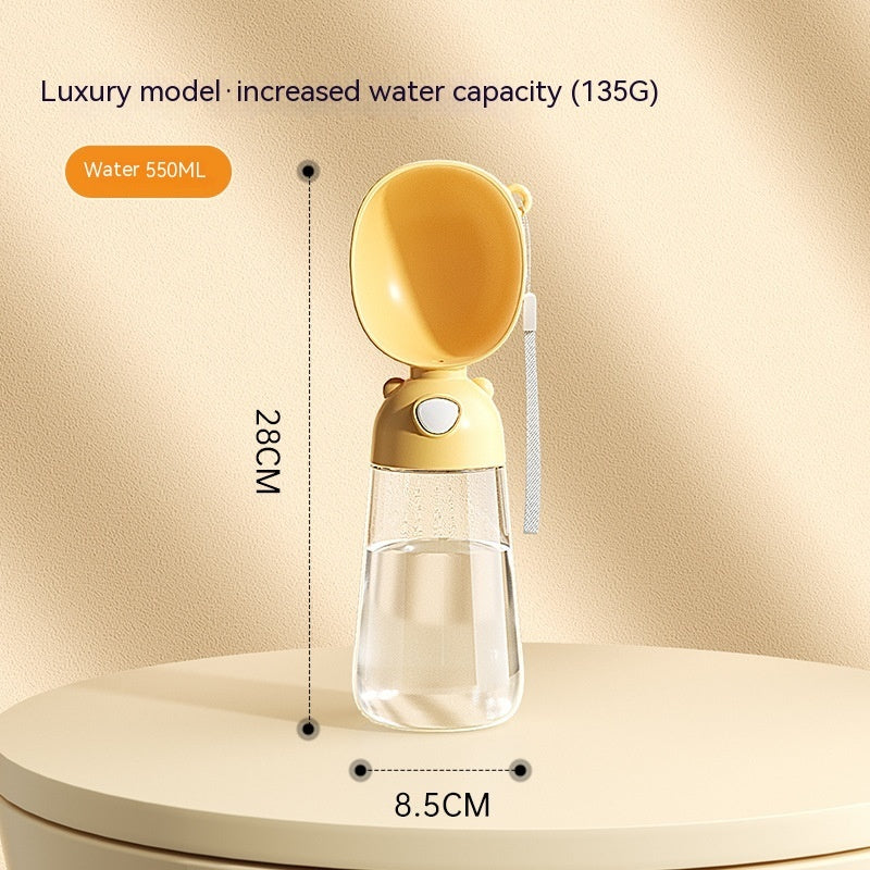 Portable  Water Bottle Food And Water Container