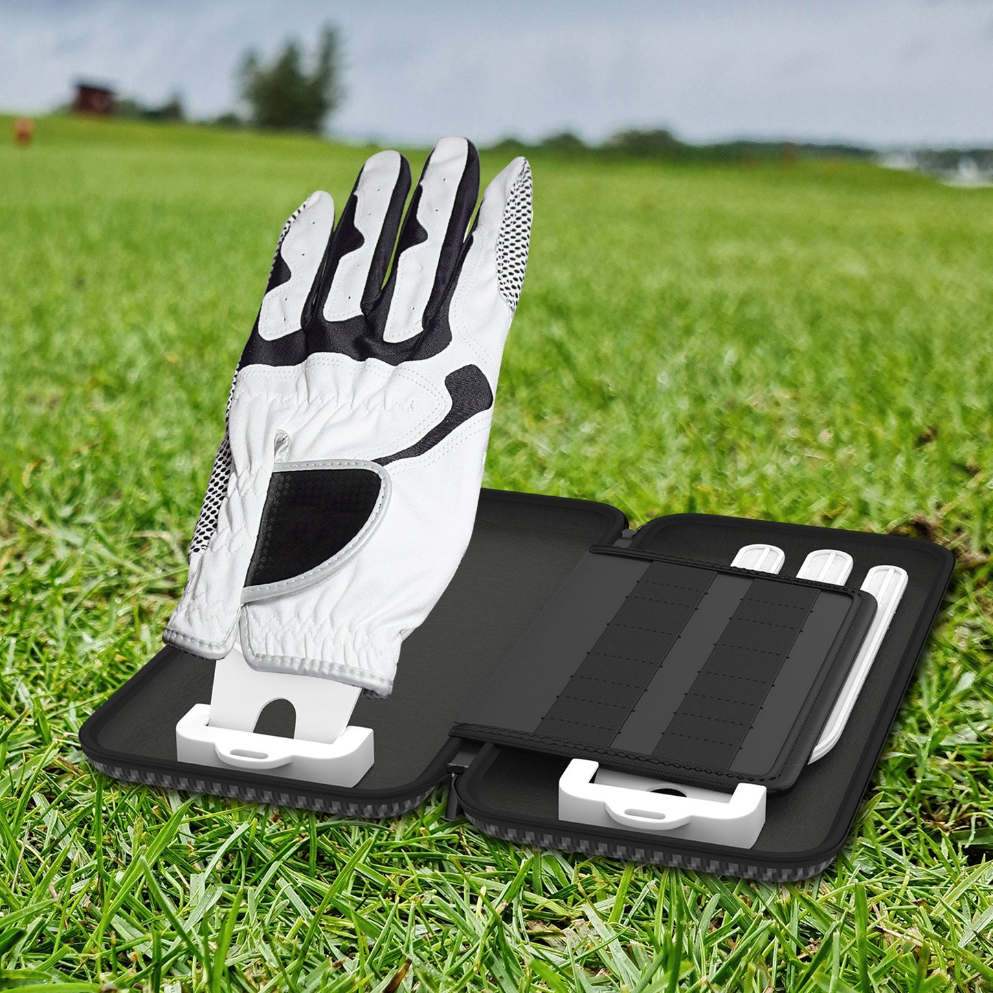 Golf Double Glove Bag With Two Brackets For Marking Storage