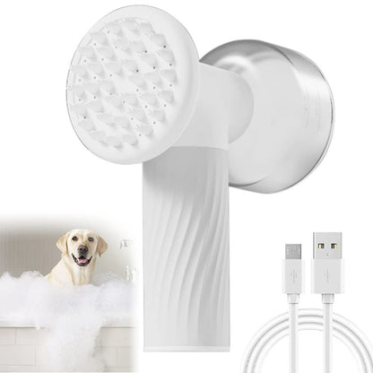 Automatic Foaming Dog Cat Bath Brush Dog Shampoo