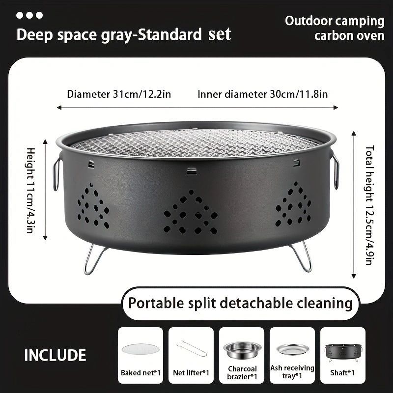 Stable Heating Area Grill Barbeque