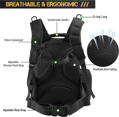 Tactical Range Backpack Bag.