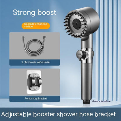 The Third Gear Adjustable Strong Supercharged Shower