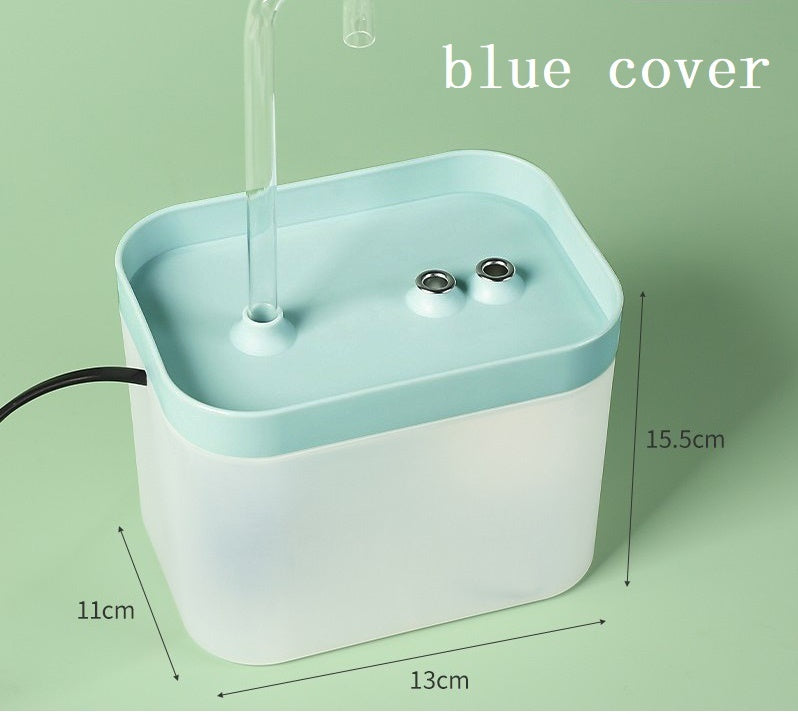 Automatic Cat Water Fountain Auto Filter USB Electric
