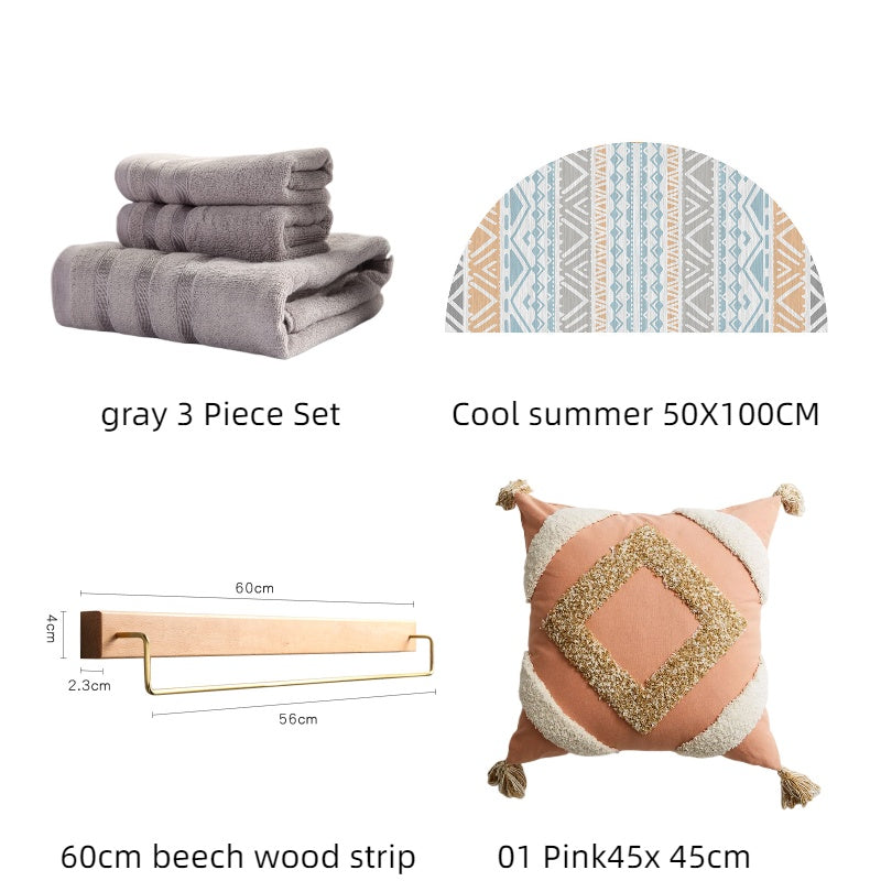 Bamboo Towel Set .