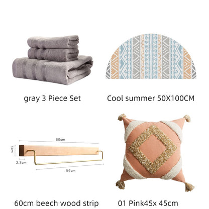 Bamboo Towel Set .