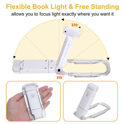 LED USB Rechargeable Book Reading Light