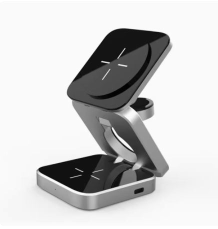 3 In 1 Foldable Wireless Charger Station