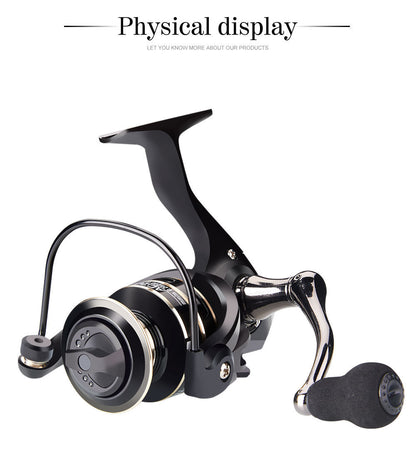 Fishing Wheel Metal Fishing Reel Bait Telescopic Fishing Rod Wheel