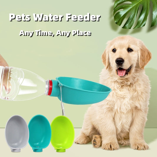 Portable Dog Drinking Bowl Outdoor Water