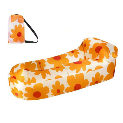 Portable Inflatable Sofa Camping Sleeping Pad Mattress