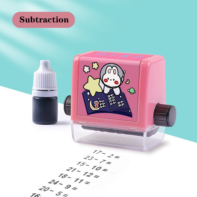 Math Roller Stamp