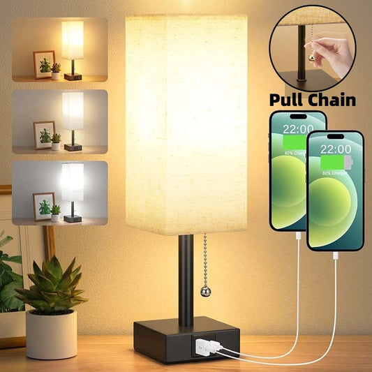 Table Lamp With 3 Levels Brightness