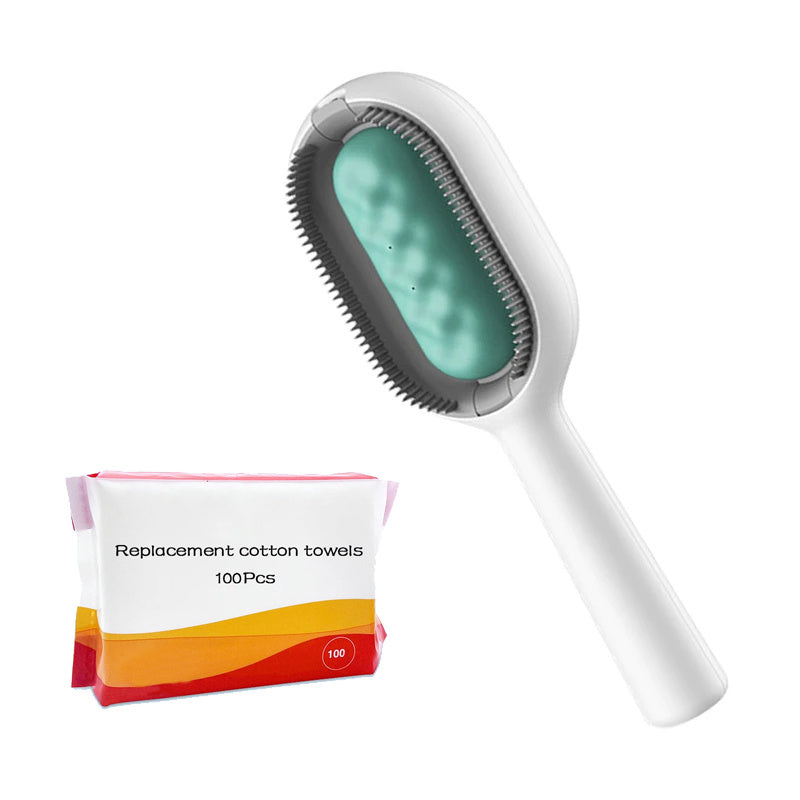 Cat Hair Brush With Water, Sticky Brush For Cats, 4 In-1