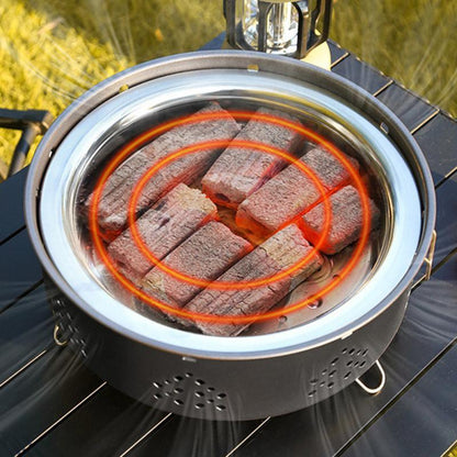 Stable Heating Area Grill Barbeque