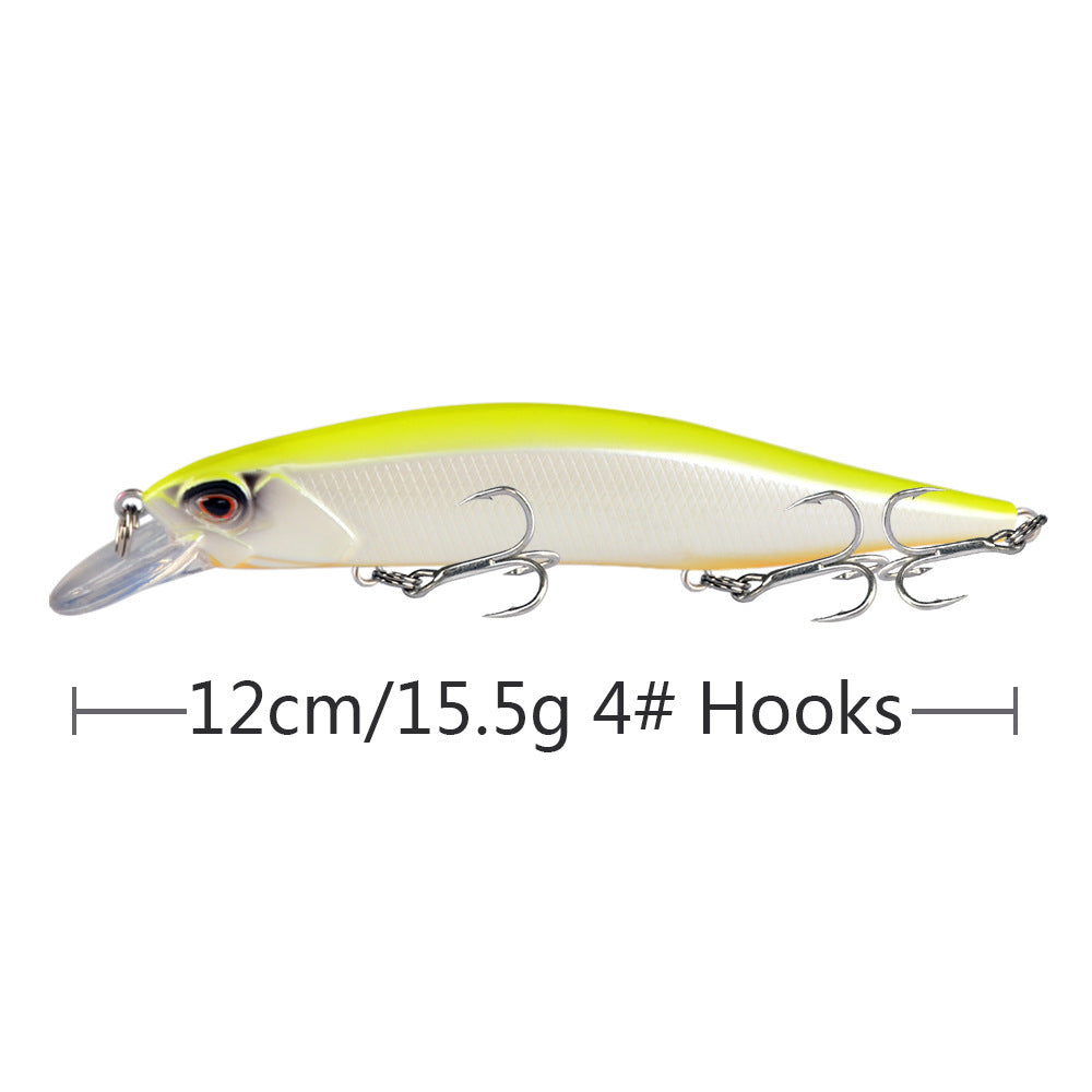 Minnow Fishing Lure 120mm 15.5g Floating Hard Bait