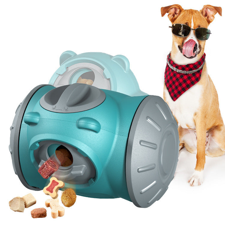 Dog Tumbler Toys Increases Pet IQ Interactive Slow Feeder For Small Medium Dogs and Cats.