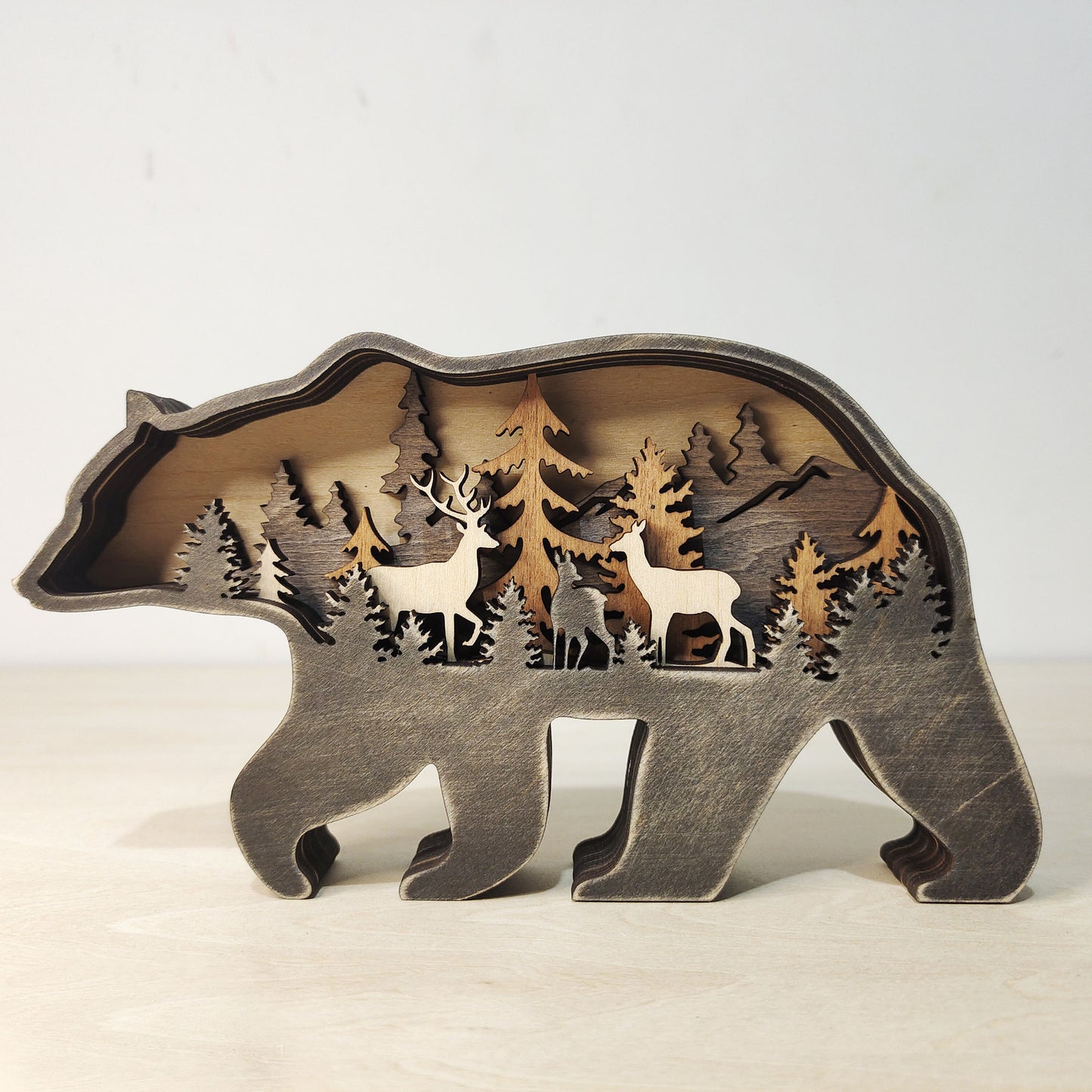 Christmas Decoration Wooden Animal