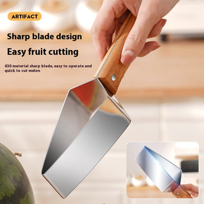 New Watermelon Cutting Artifact 430 Stainless Steel
