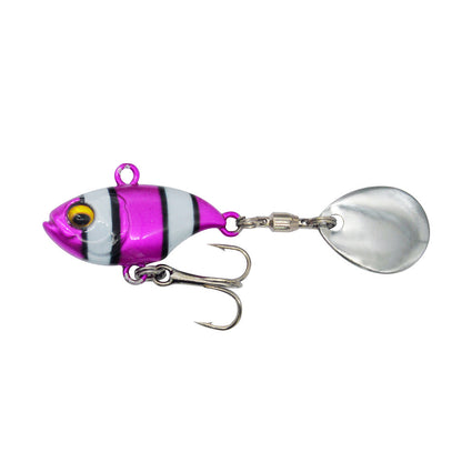 Metal Sea Fishing Iron Plate Lure Rotating Sequins
