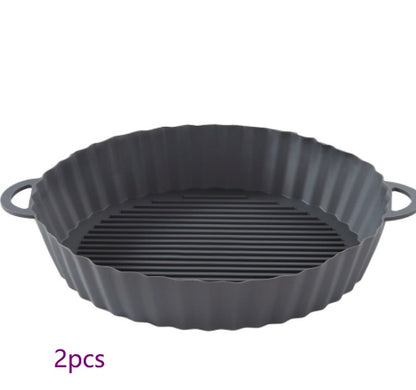 Air Fryer Tray Silicone Kitchen