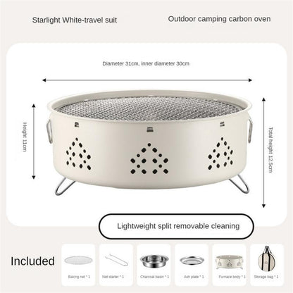 Stable Heating Area Grill Barbeque