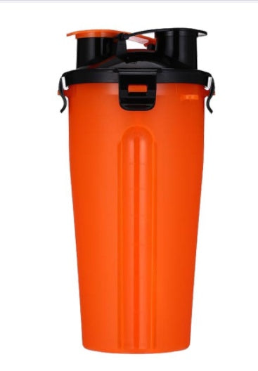 2 In 1Pet Water Bottle Silicone Bowl