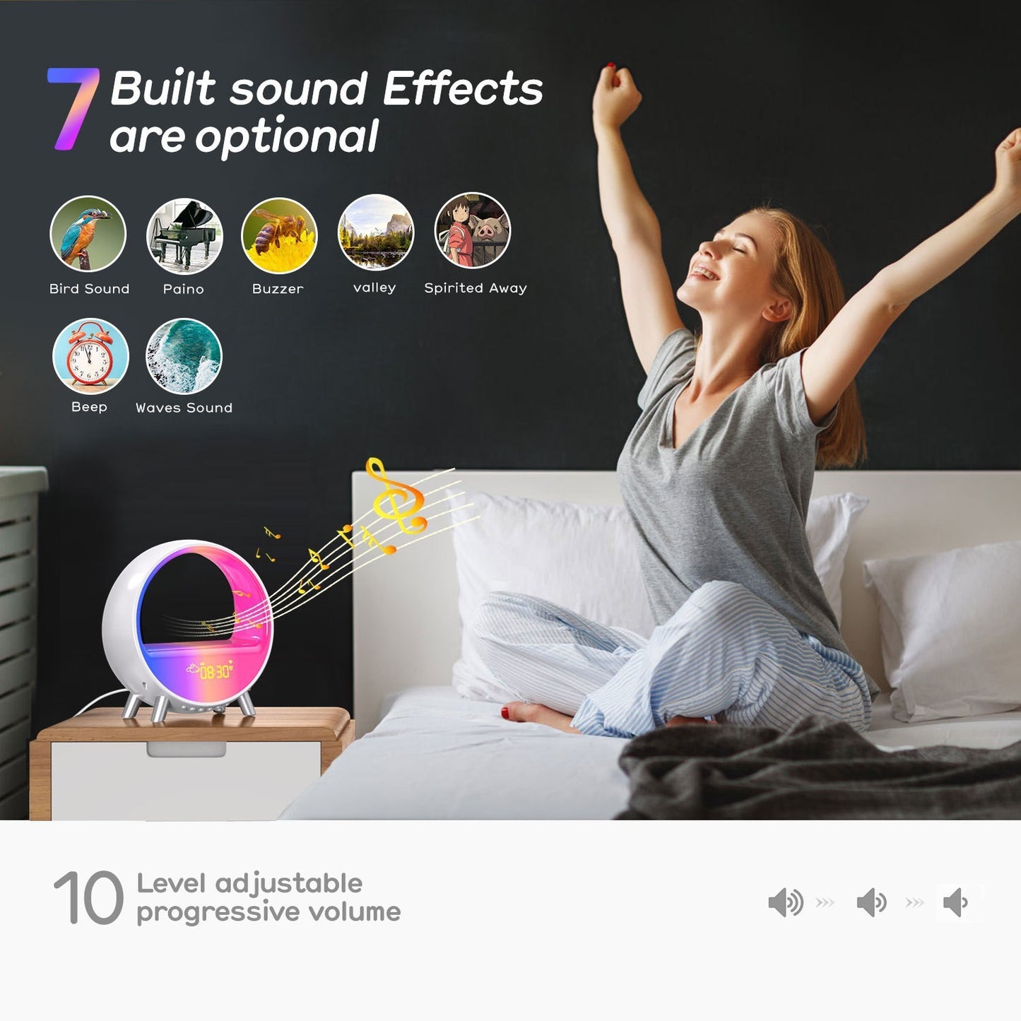 Atmosphere Lamp Bluetooth Speaker