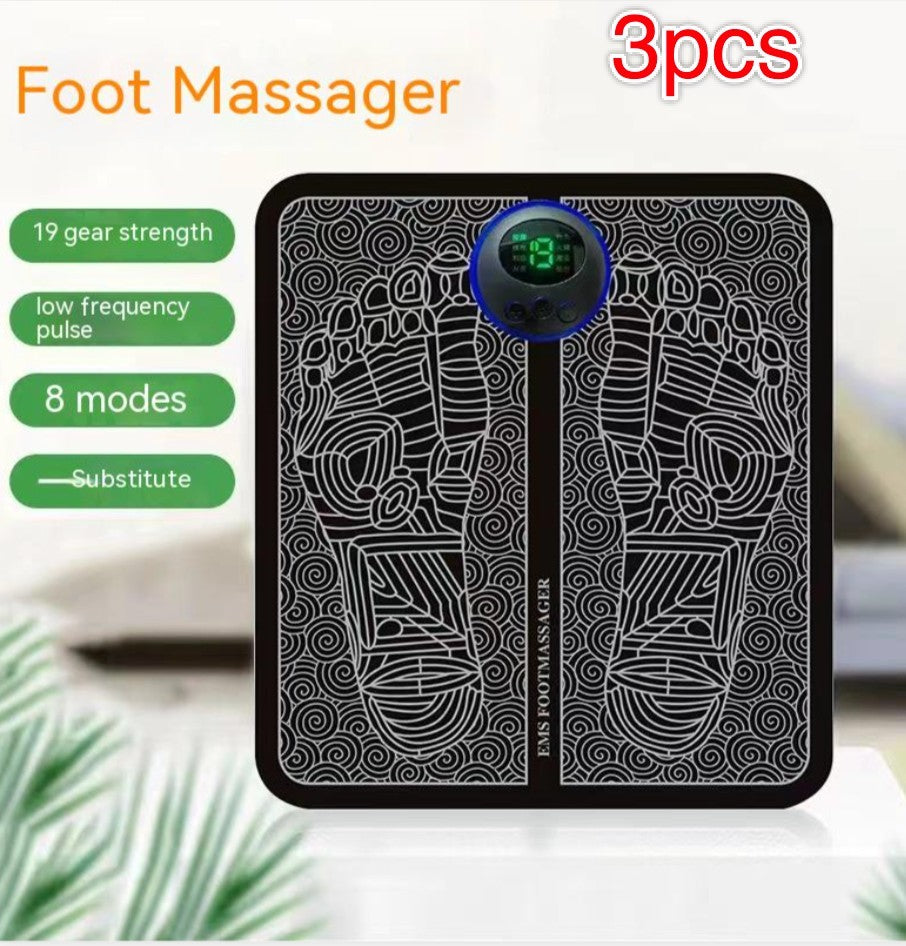 Foot Massager Pad Portable Electric Muscle Stimulation