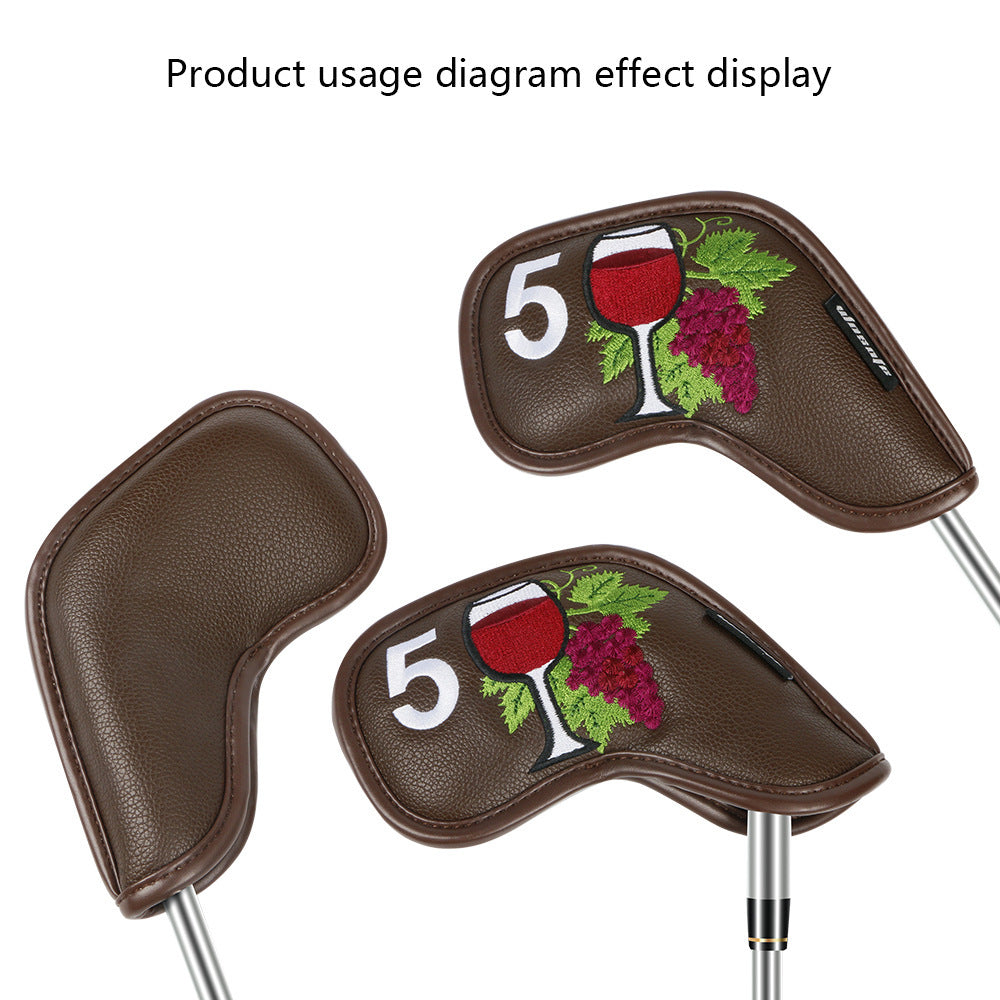Golf Iron Rod Sleeve Ball Arm Cap